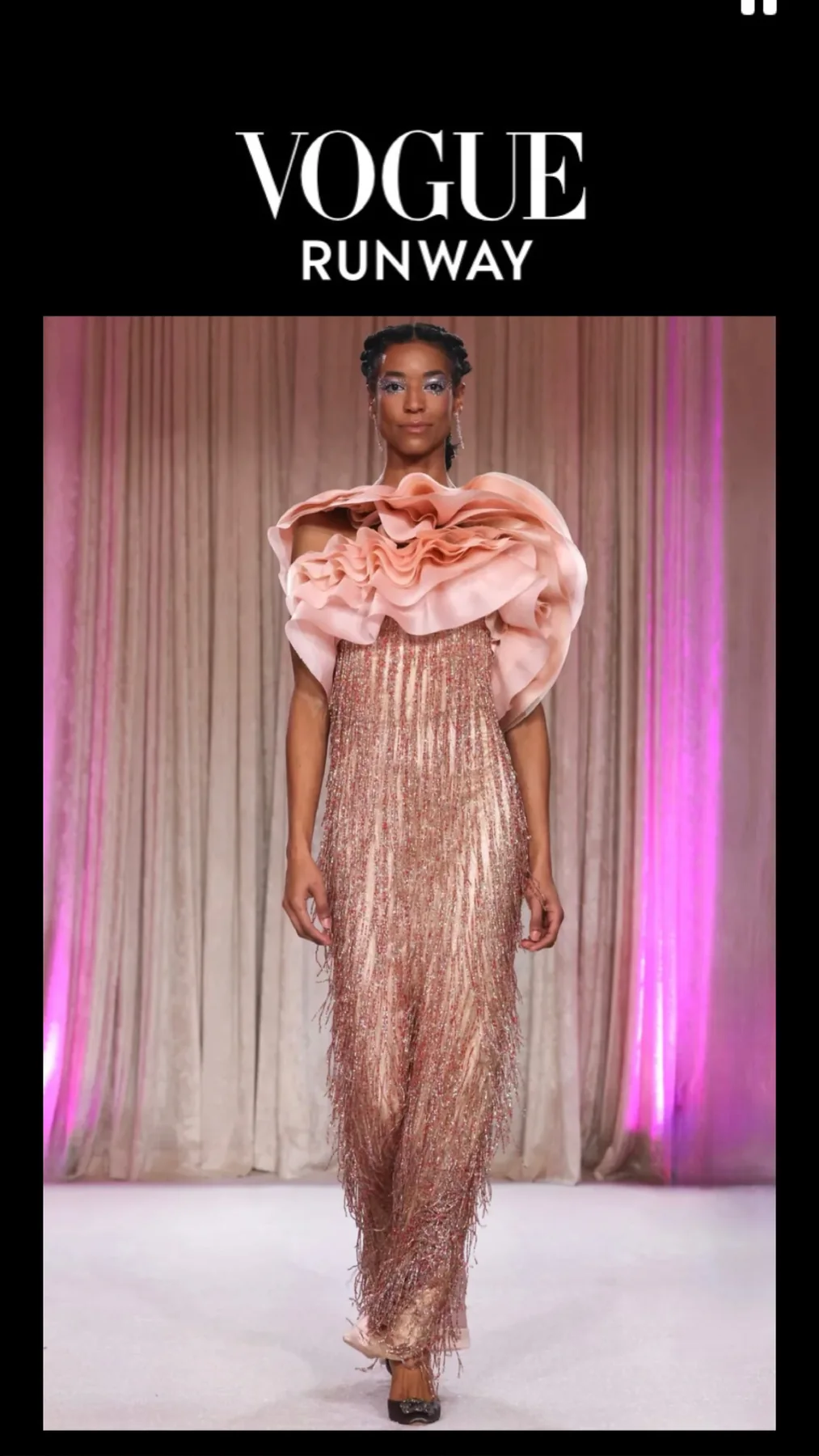 Runway de New York Fashion Week